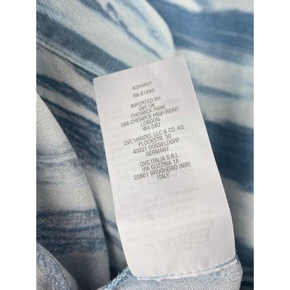 Haute Hippie Tribe Blue Sequin Embellished Kimono 2X Plus Size Flowy Baggy Boho - Picture 12 of 14